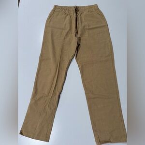 Men's Linen cotton blend pants